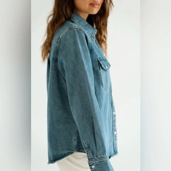Dakota Denim Shirt Jacket - Picture 3 of 6